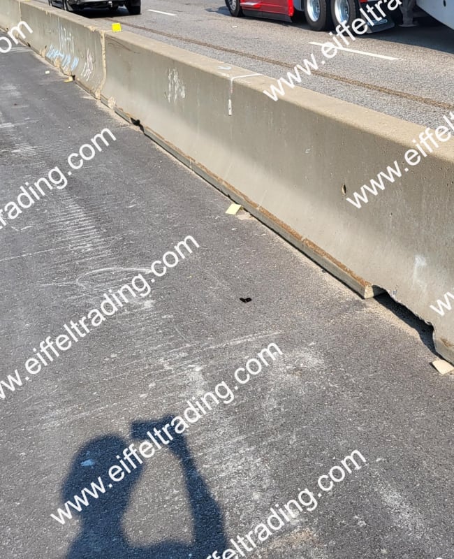 17,000LF of F-Shape J-Hook Barrier Wall-1