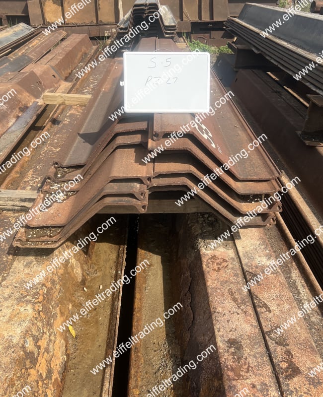 52 Pair of PZ-27 Sheet Pile at 9' to 49' Lengths-1