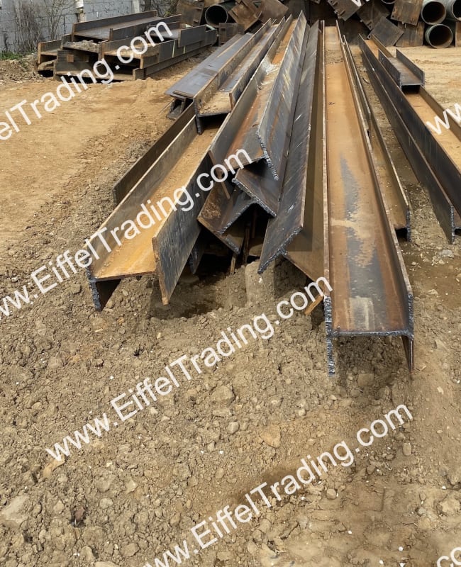 1,300LF of W12x72 Beams at 40' Lengths Eiffel Trading