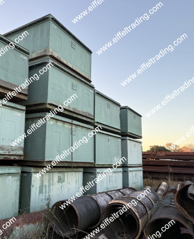 13ea. 1995 Shugart Sectional Barges 40'x10'x5'-1