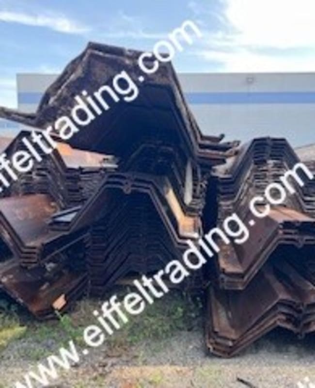 62.5 Pair of ZZ/NZ-36/38-700 Sheet Pile at 51'-1