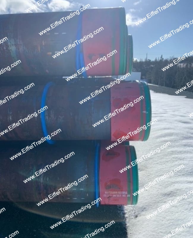 1,765LF of Surplus 20"x0.625" Pipe at 42' Lengths-1