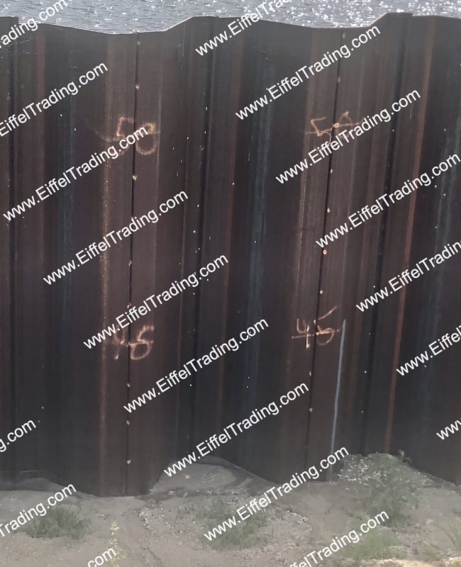 490 Pair of PZC26 Sheet Pile at 25' to 30' Eiffel Trading