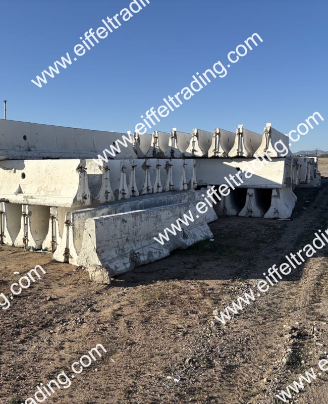 17,000LF of K-Rail Barrier Wall-1