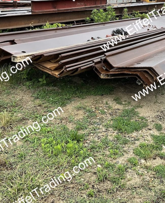 18 Singles & 10 Pairs of NZ19 Sheet Pile at 30' Eiffel Trading
