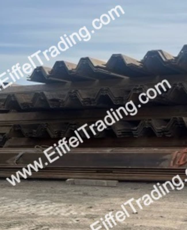 87 Pair of Surplus ESZ-26 Sheet Pile at 30' to 65'-1