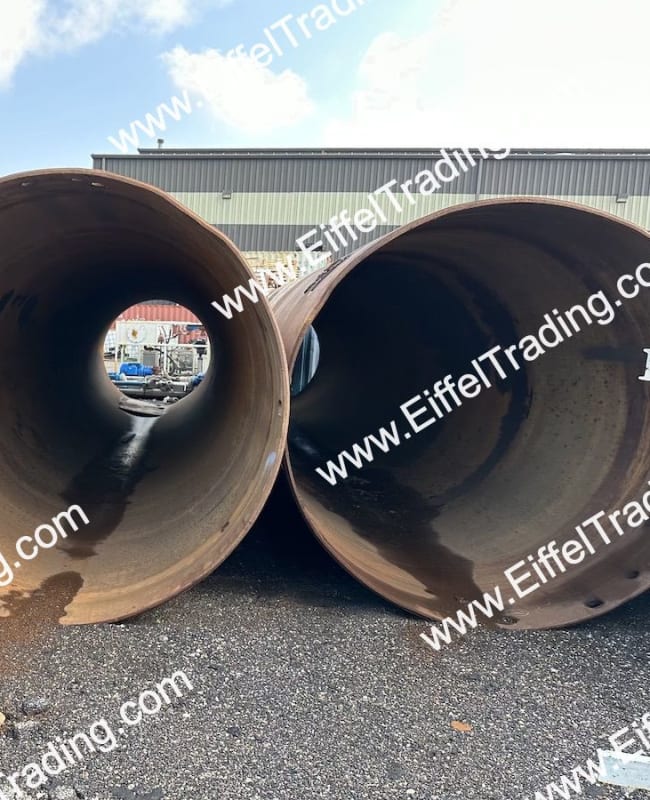 255LF of Used 96"x0.625" Wall Pipe-23