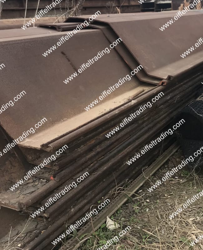 33 Pair of AZ-26 Sheet Pile at 20' to 45' Lengths-1