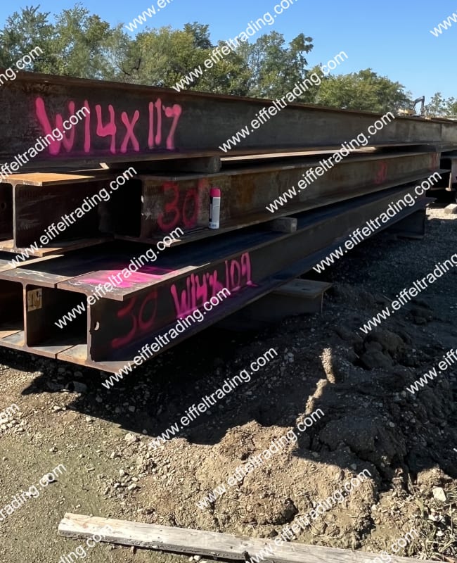 225ea. W14x109 Beams at 20' to 40' Lengths-1