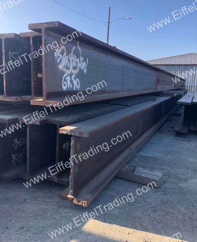 Used W36x441 Beams at 16' to 102' Lengths-1