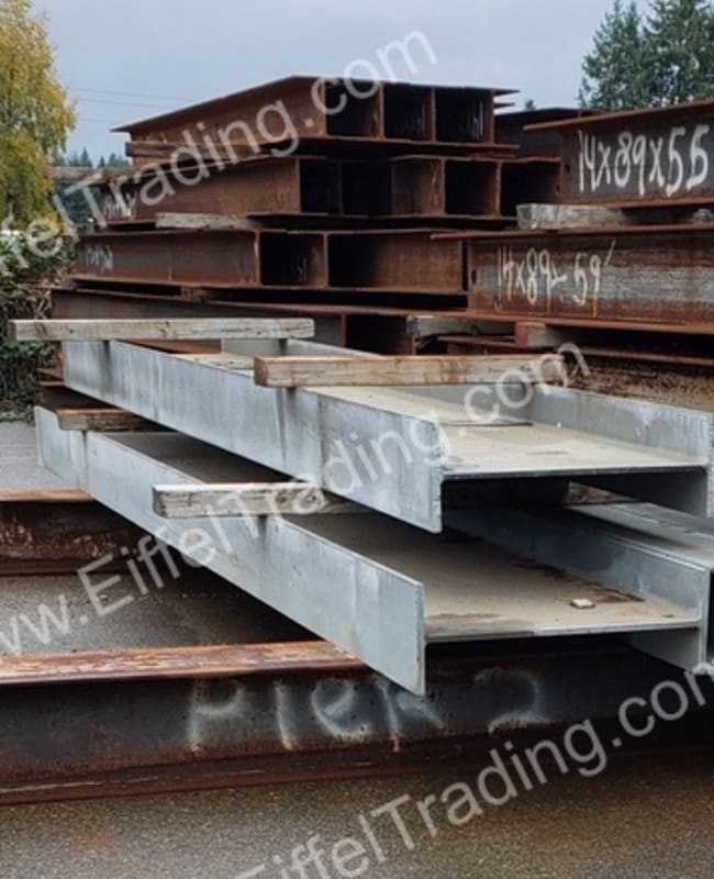 Galvanized W36x206 Beams at 19'10" Lengths-1