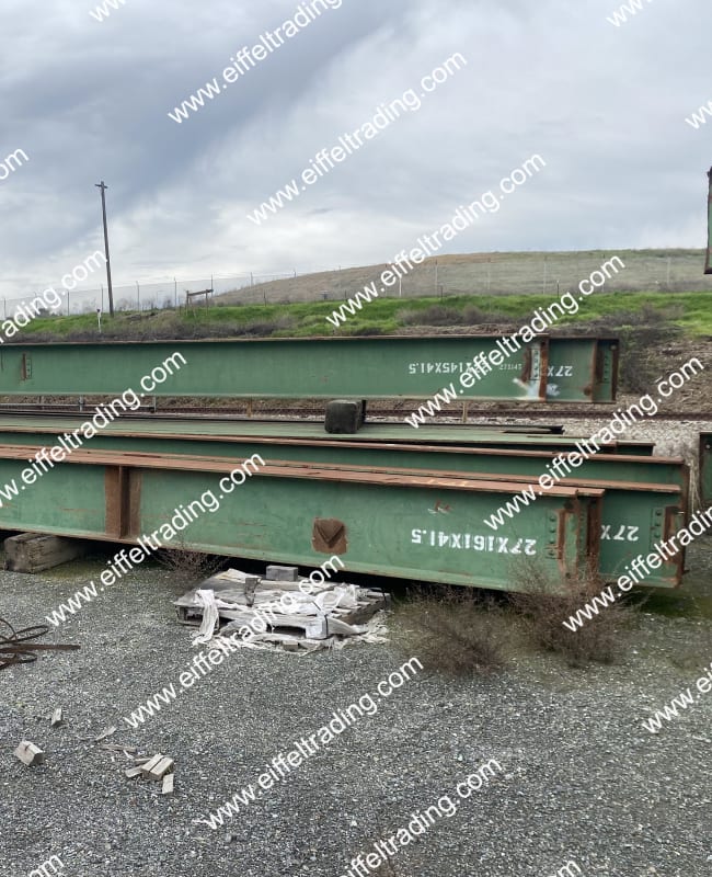 6ea. W27x161 Beams at 40.2' to 41.5' Lengths-1