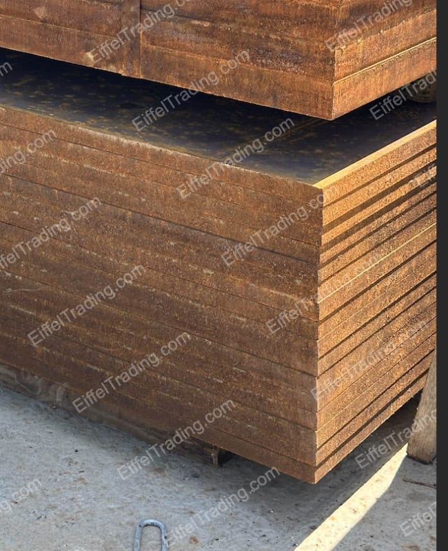 16ea. 1” 58M2 (48”x56”x1”) Steel Plates-1