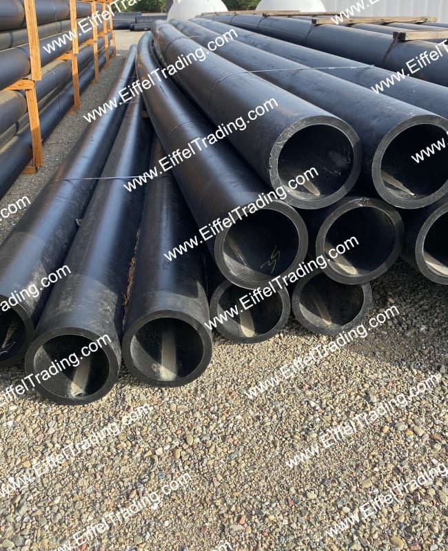 480LF of Surplus 10" SDR 11 HDPE Pipe Eiffel Trading