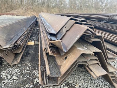 Used AZ26-700 Sheet Pile at 60' Lengths | Eiffel Trading