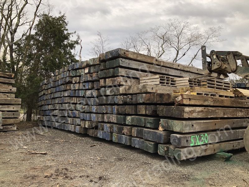 Used 5'x30'x12" Crane Mats Eiffel Trading