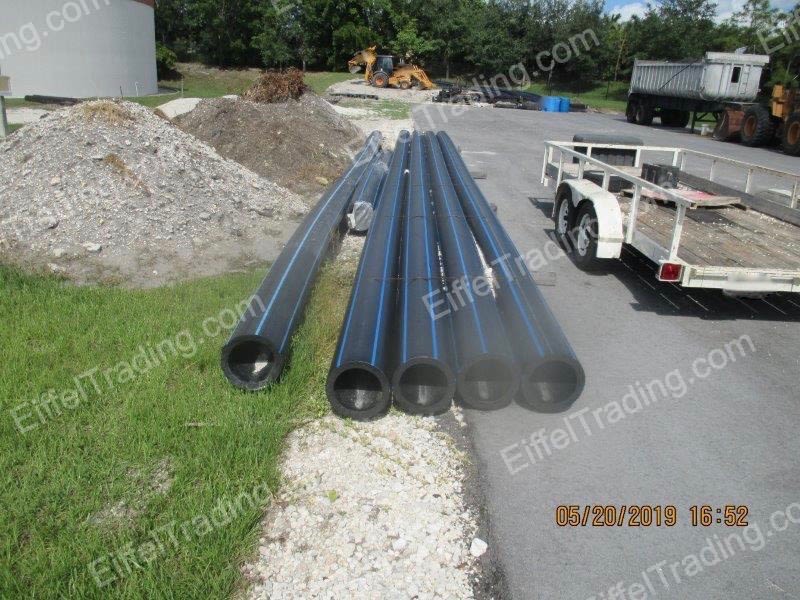 Used 12" DR 9 HDPE Pipe Eiffel Trading