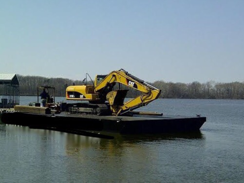 New 24'x48'x4' Sectional Barges Eiffel Trading