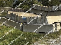 6,500LF of FDOT K-Rail Barrier Wall-1