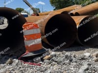 8ea. Used 48"x0.500" Pipe at 30' Lengths-1