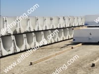 20,000LF of New CalTrans K-Rail Barrier Wall-2