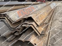 498 Pair of Used AZ-26 Sheet Pile at 52' Lengths-1