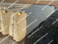 3,660LF of 42" Single Slope Barrier Wall-1