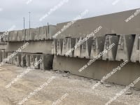 10,500LF of 42" Single Slope Barrier Wall-1