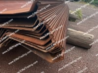 500 Singles of Surplus PZC-18 Sheet Pile at 20'-1