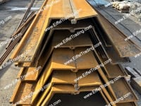 23 Pair of Used ZZ-26 Sheet Pile at 50' Lengths-1