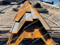 100 Pair of ZZ26-700 Sheet Pile at 20' to 40'-1