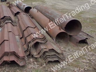 70 Pair of Used H2007 Sheet Pile at 15' to 45'-1