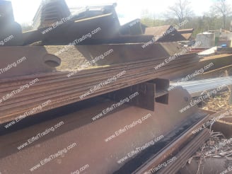 38 Pair of Used PZ-22 Sheet Pile at 25' Lengths-2