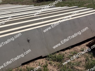660LF of Used 42" Single Slope Barrier Wall-1