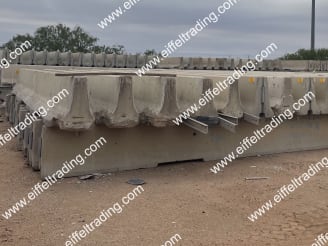 18,000LF of F-Shape Barrier Wall with Bolt-1