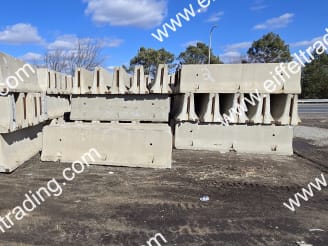 3,650LF of Used Tongue & Groove Barrier Wall-1