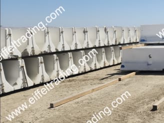 20,000LF of New CalTrans K-Rail Barrier Wall-2