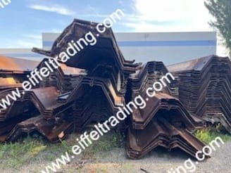 62.5 Pair of ZZ/NZ-36/38-700 Sheet Pile at 51'-1