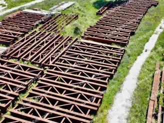 3,300LF of Access Trestle for 440T Crane-1