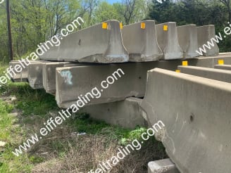 11,010LF of Used F-Shape Ty. 2 Barrier Wall-1