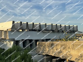 20,000LF Of F-Shape Ty. 1 Bolt Barrier Wall-1