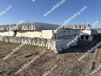 17,000LF of K-Rail Barrier Wall-1