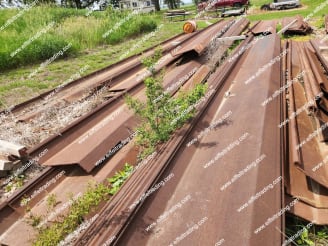 88 Singles of AZ26-700 Sheet Pile at 9' to 36'-7