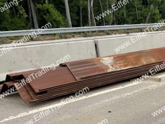 43 Pair of PZC-18 Sheet Pile at 14' to 35'-1