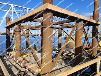 12,220LF of 36"x0.625" Pipe at 40' to 65' Lengths-1