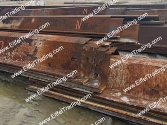 14 Pair of AZ-26 Sheet Pile at 20' to 26' Lengths-1