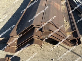 5 Pairs & 52 Singles of PZC-18 Sheet Pile at 20'-1