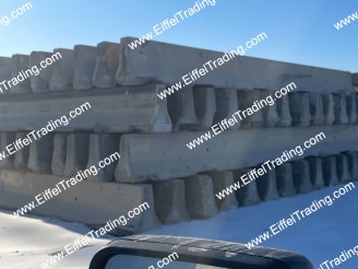 20,000LF of F-Shape Barrier Wall Bolted Connection-1