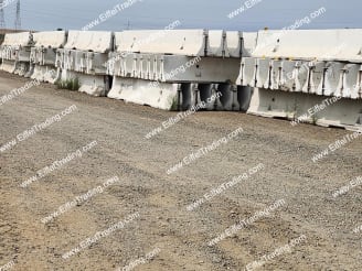 20,000LF of Used K-Rail Barrier Wall-1