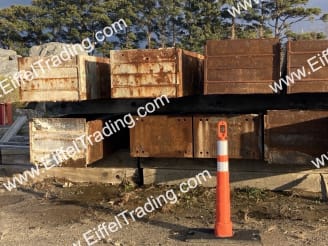 3ea. W36x262 Double Beams at 51' to 52'-1